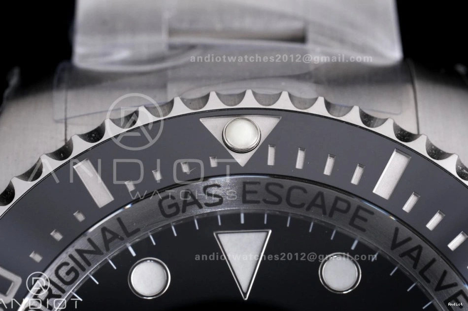 SS 904L and Sea-Dweller C+F Case Bracelet Edition 126660 1:1 Ceramic Black VR3235 Best 0206